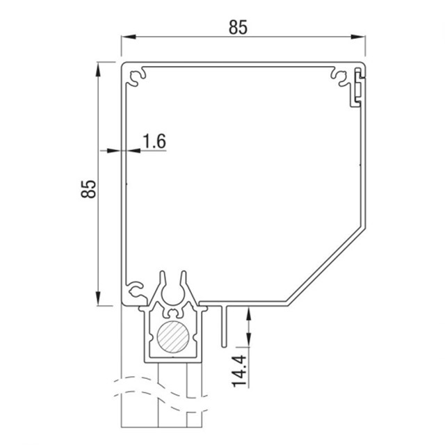 Schuine kast