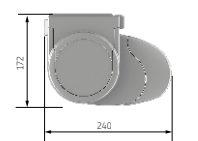 Plafond montagesteunen per paar